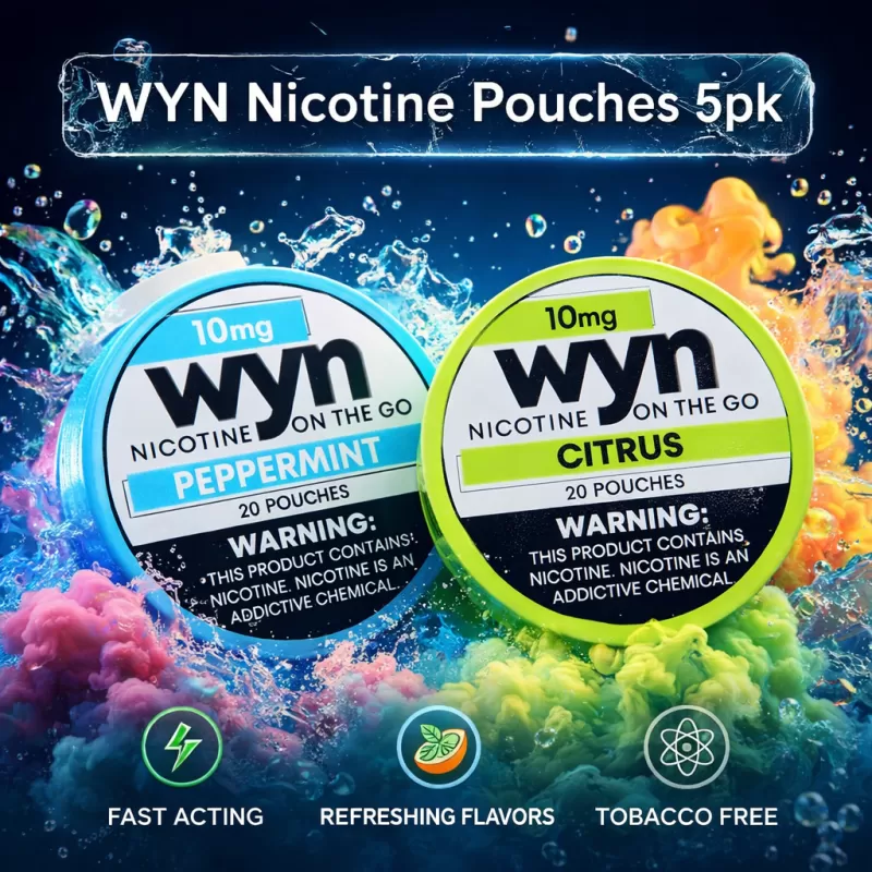 WYN Nicotine Pouches 5pk - Banana Chill / 14mg - Vapeciga