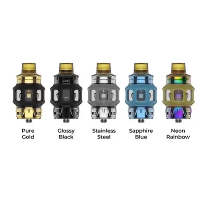 Uwell Valyrian 4 Sub Ohm Tank - Glossy Black, Neon Rainbow