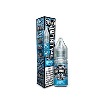 Doozy Infinity Salts Blue Razz Mojito Nic Salt E-Liquid - Nicotine Strength#20mg>10mg>5mg (4D813D) (4D813D)