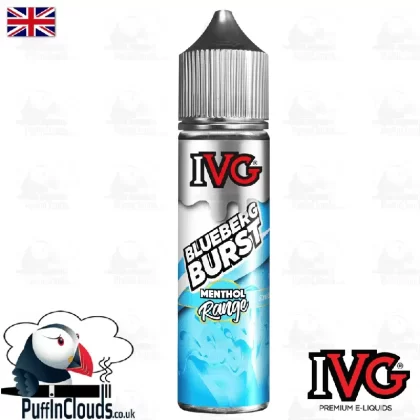 IVG Blueberg Burst Short Fill E-Liquid 50ml