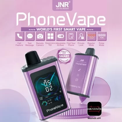 JNR PhoneVape 30K - Cherry Strawberry Raspberry