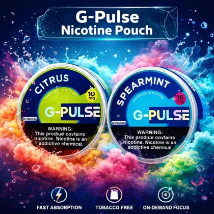 G-Pulse Nicotine Pouch - Peppermint / 15mg