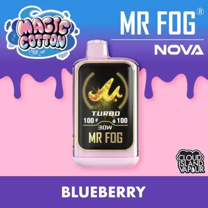 MR FOG NOVA 36K Disposable Vape – Magic Cotton Blueberry