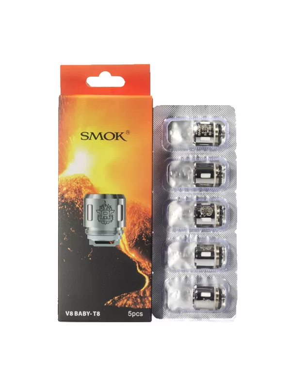 Smok TFV8 Baby Beast Coils (5 Pack) - T6 - Image 2