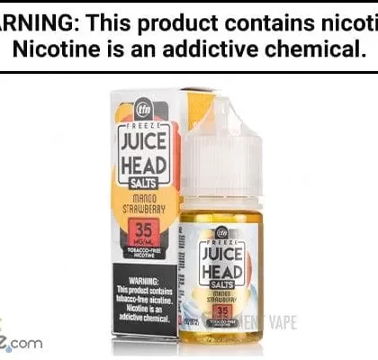 MANGO STRAWBERRY FREEZE BY JUICE HEAD SALTS 30ML - Vapejuice (6439E6)