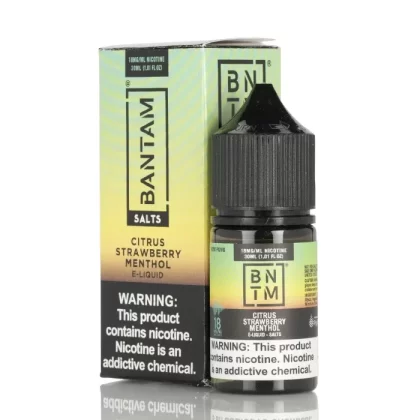 Citrus Strawberry Menthol SALTS – Bantam Vape – 30mL