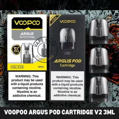 VOOPOO Argus Pod Cartridge V2 3ml - Vape Product, Vape Product (A53B93)