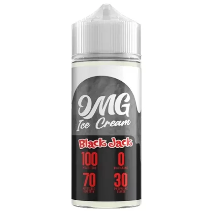 OMG Ice Cream E Liquid – Black Jack