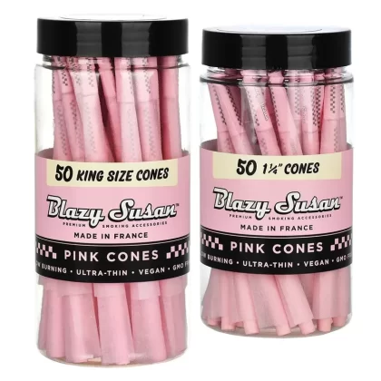 Blazy Susan Pre-Rolled Cones | Pink Jar