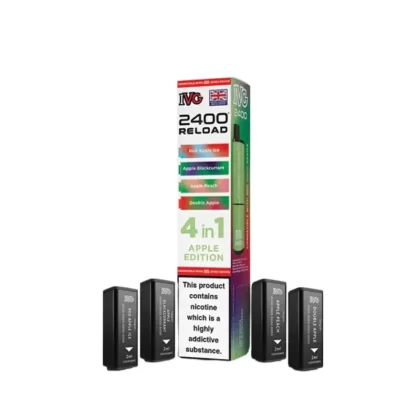 IVG 2400 Reload 4 in 1 Prefilled Pods - Cherry Edition