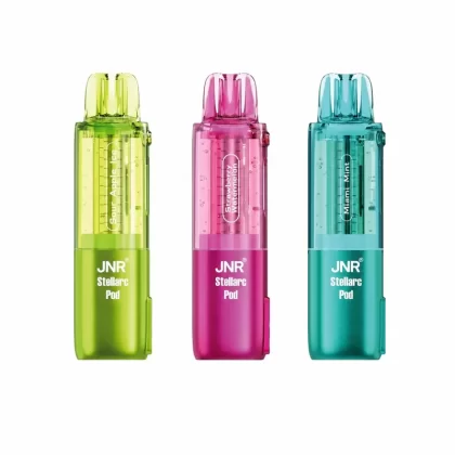 JNR Stellarc 100K Disposable Pod (Require Kit for Use) - Blue Razz Ice, Lemon Heads