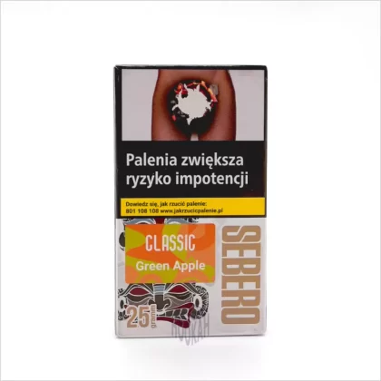 Tytoń Sebero Classic Green Apple 25g
