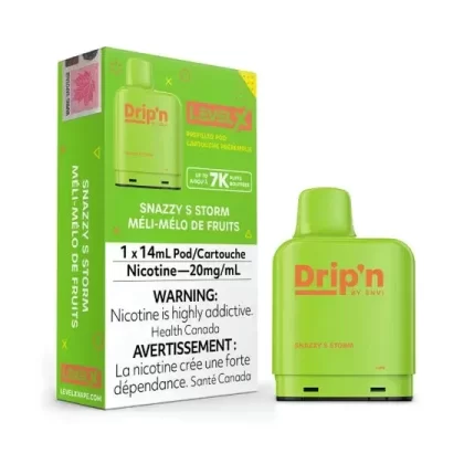 DRIP’N LEVEL X PODS – SNAZZY S STORM