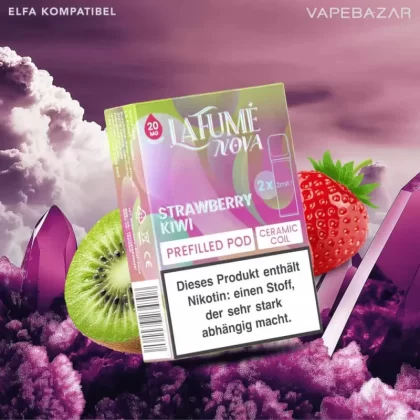 La Fume Nova Pods – Strawberry Kiwi (2er Pack) - La Fume / Propylenglykol / Aromastoffe / Nikotin / Glycerin