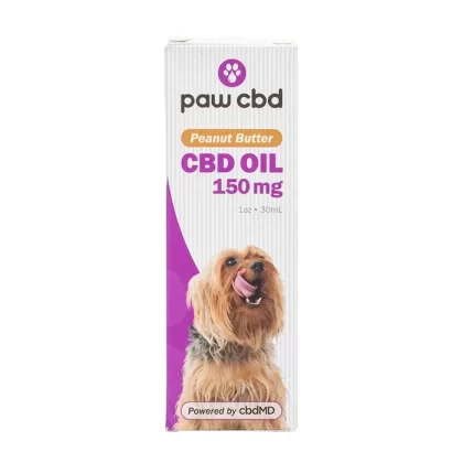 Paw CBD – Pet CBD Oil Tincture For Dogs – Peanut Butter