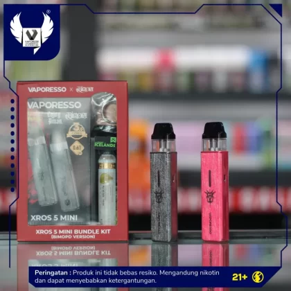 VAPORESSO XROS 5 MINI BIMOPD – 3 IN 1BUNDLING KIT - Vaporizerjakarta