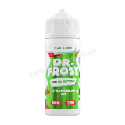 Dr Frost Arctic Edition Strawmelon Ice 100ml E-Liquid Shortfill