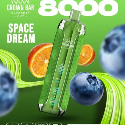 Al Fakher Crown Bar Crystal V2 8000 Space Dream