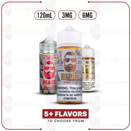 Beard Vape 120ml E-Juice - Thevapersworld