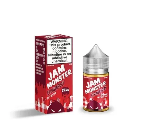 Strawberry Salt E-Juice by Jam Monster E-Liquid 30ML