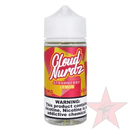 Cloud Nurdz – Strawberry Lemon – 100mL - Redstarvapor