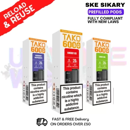 Sikary Tako 6K Replacement Pods – Lowest Price