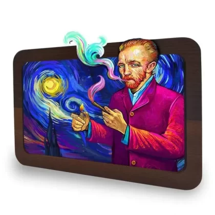 V Syndicate “Smoky Night” High-Def 3D Rolling Tray
