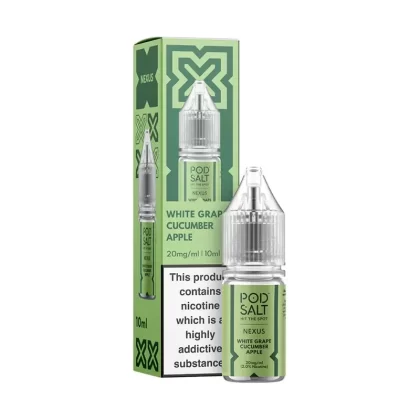Pod Salt Nexus White Grape Cucumber Apple Nic Salt - Vape Product, Vape Product