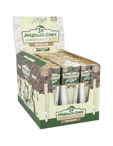 Purize Pre-Rolled Cones Regular – Charcoal Filter Cones (BOX 90 pcs)