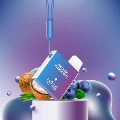 LA FUME Cuatro – Coconut Blueberry - Mango / Ice / La Fume / 20mg/ml / 550 mAh / Aromastoffe / Nikotin / Propylenglykol / pflanzliches Glycerin / ca. 600
