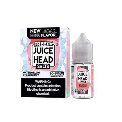 Juice Head – Watermelon Strawberry Freeze – Salt Nic – 30mL - Redstarvapor