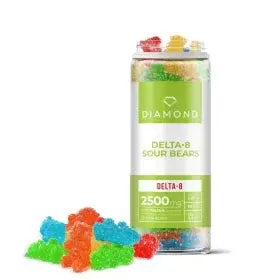 50mg Delta 8 Sour Bears – Diamond CBD - Vape Store