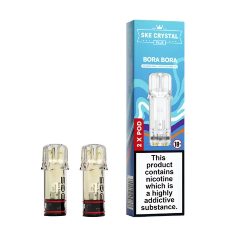 Bora Bora Prefilled Pods by SKE Crystal Plus (2 x 2ml) - 20mg