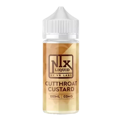 Cutthroat Custard NIX Liquid - Customer Group#Consumer~Nixodine#3mg>6mg>12mg~Size#Single (8AE091)