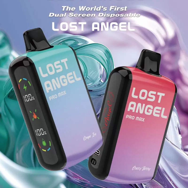 Lost Angel Pro Max 20K Disposable Device – 20000 Puffs - Blue Razz Ice