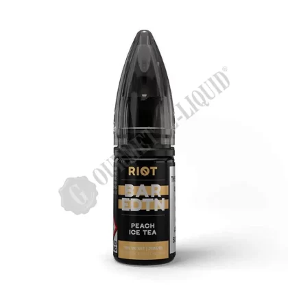 Peach Ice Tea by Riot Bar EDTN - Size#10ml~Nicotine Strength#5mg>10mg>20mg