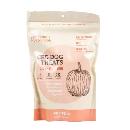 Lazarus Naturals – Digestion Dog Treats – Pumpkin