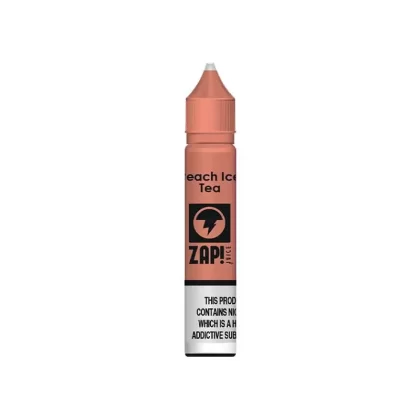 Peach Ice Tea Nic Salt by Zap Juice - 10ml - 20mg - Vape Product (1C73E8)