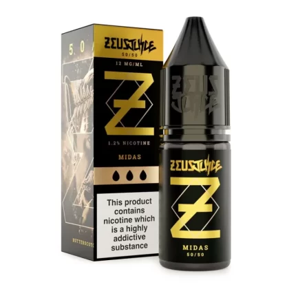 Midas E-Liquid 50/50 Series by Zeus Juice (10ml) - 6mg