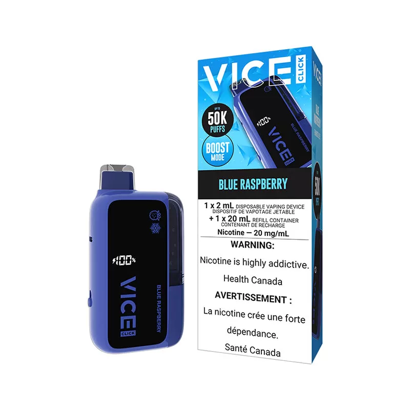 VICE CLICK 50K Disposable Vape - Banana Ice / 20MG - Image 2