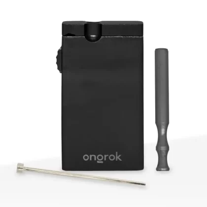 ONGROK | Dugout with One-Hitter Pipe | 3.25″ – Aluminum – Various Colors