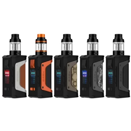 Geekvape Aegis Legend 200W TC Kit with Aero Mesh Tank (4ML) - Black & Orange