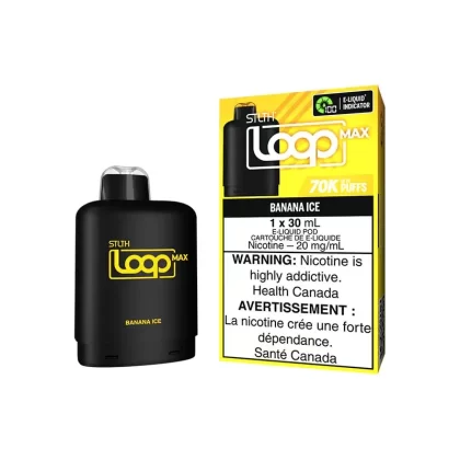 STLTH LOOP MAX POD PACK – BANANA ICE