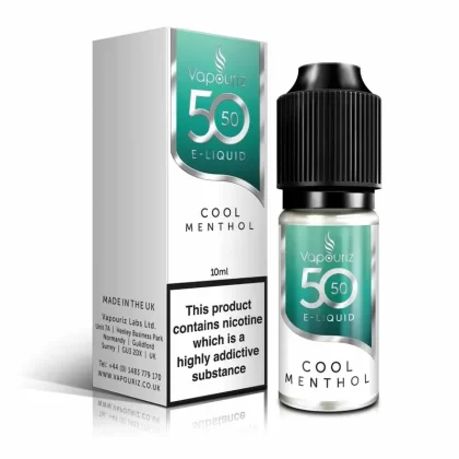 Vapouriz 50/50 Cool Menthol 10ml E-Liquid