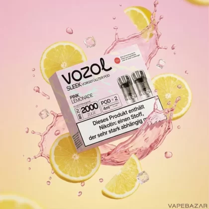 Vozol Sleek Pods – Pink Lemonade