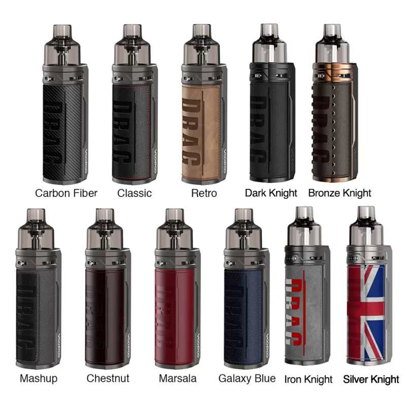 VOOPOO Drag S 60W Mod Pod Kit 2500mAh 4.5ml - Classics - Image 2