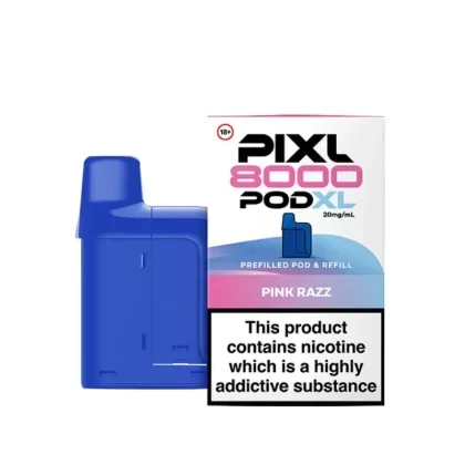 PIXL 8000 Pink Razz Refill Pods - Ecigdepot
