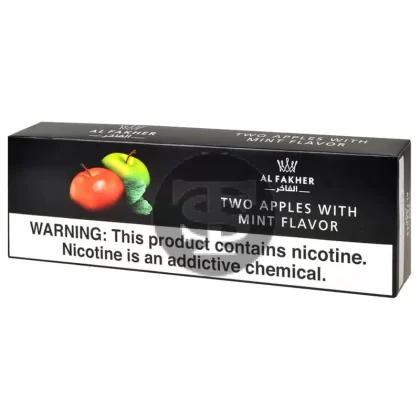 Al Fakher Double Apple With Mint Hookah Shisha 10 Packs of 50g - Ejuicewarehouse