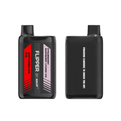 Watermelon Ice + Strawberry Raspberry Lychee Ice – Flipper 12000 puffs By Slugger - Vapebazaar Pk