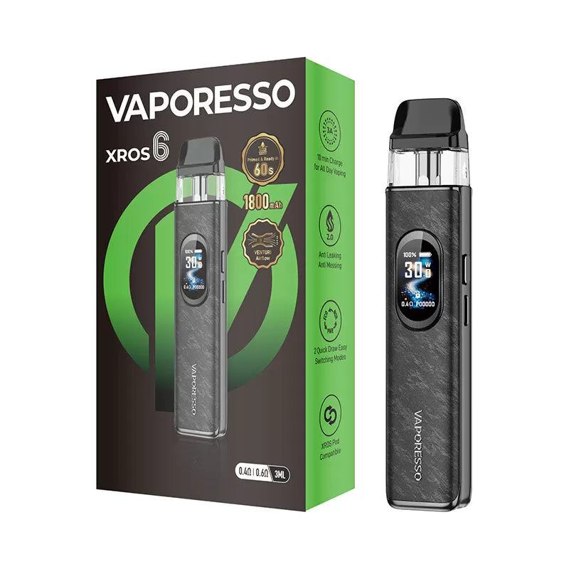 Vaporesso XROS 6 Pod Kit 30W - Pearl White - Image 3
